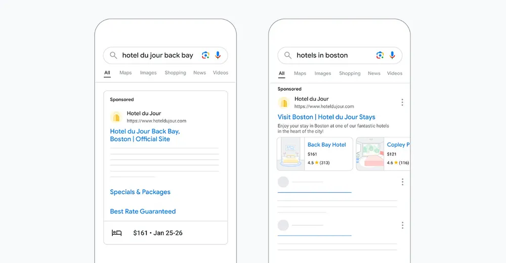 Google Travel Feeds in Search Ads for Hotels